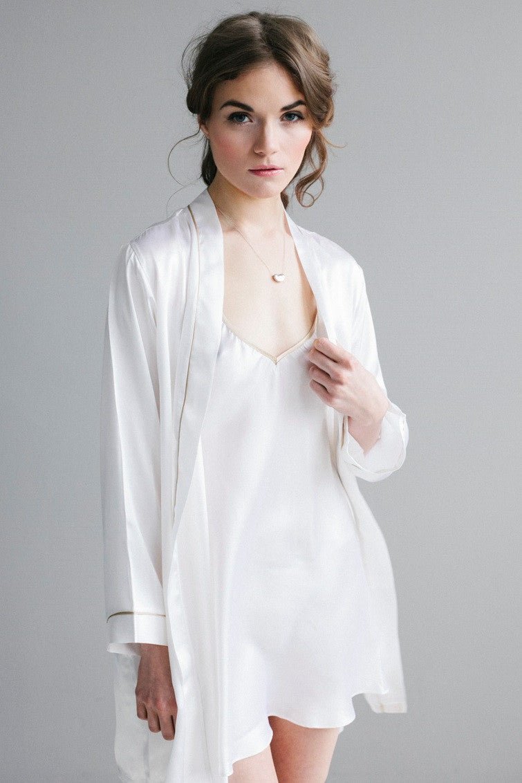 Classic Silk Robe - Che Cose Belle