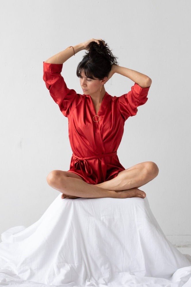 Classic Silk Robe - Che Cose Belle
