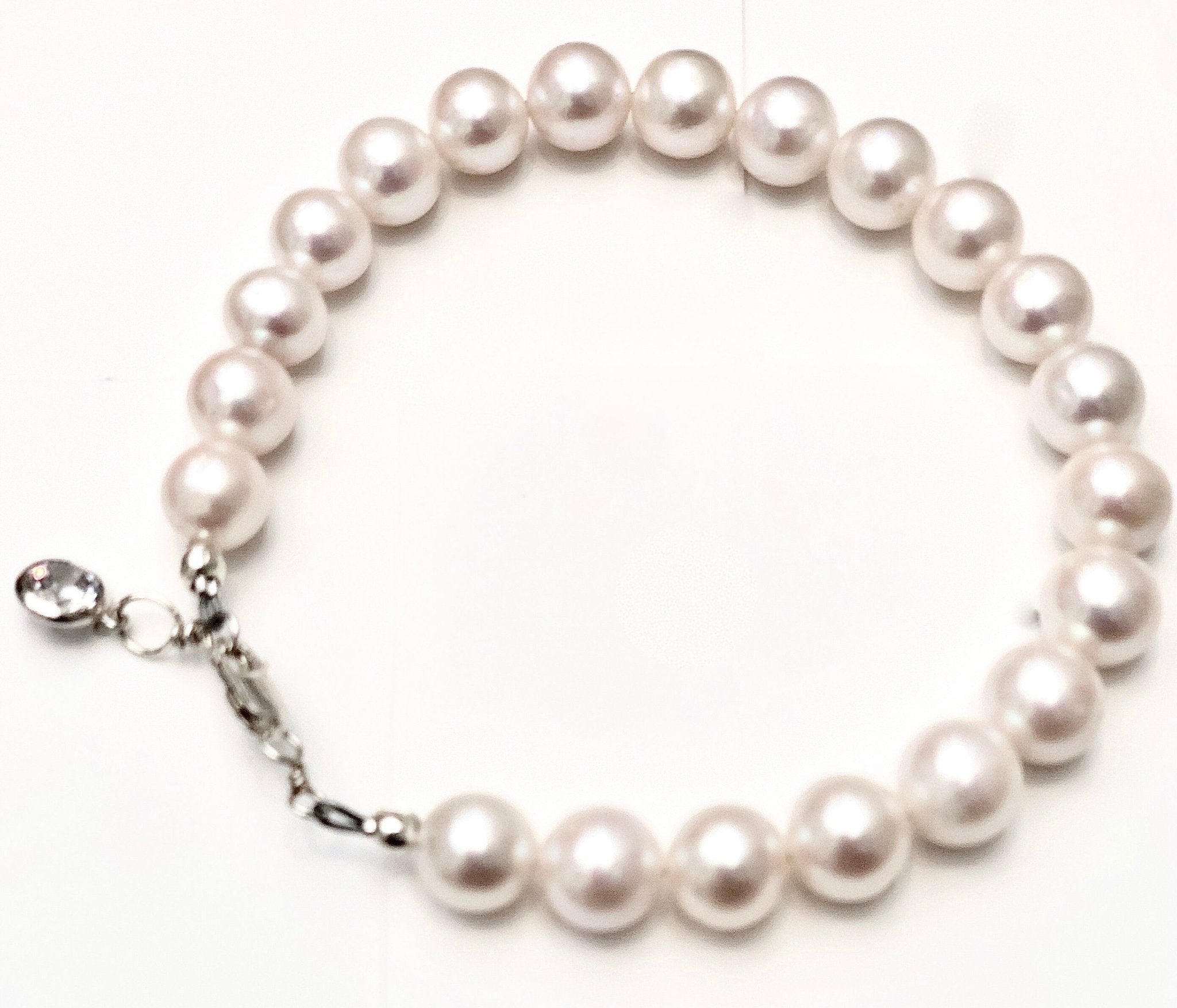 Classic single strand pearl bracelet - Che Cose Belle