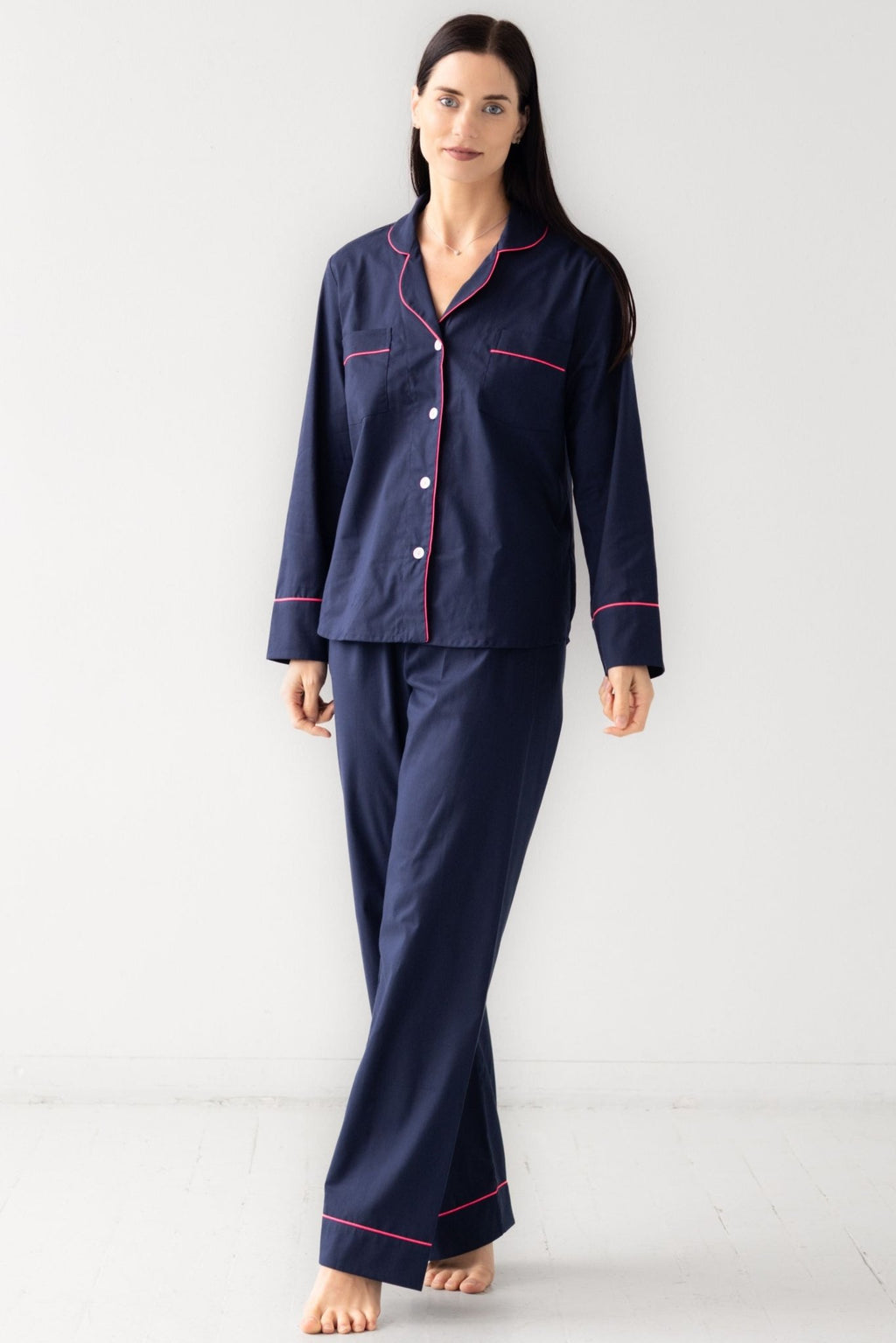 Classic Woven Cotton Pajama Set - Che Cose Belle
