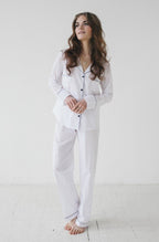 Classic Woven Cotton Pajama Set - Che Cose Belle