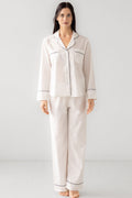 Classic Woven Cotton Pajama Set - Che Cose Belle