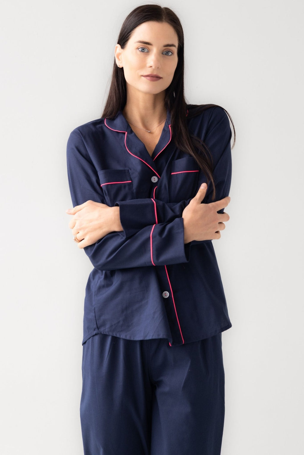 Classic Woven Cotton Pajama Set - Che Cose Belle