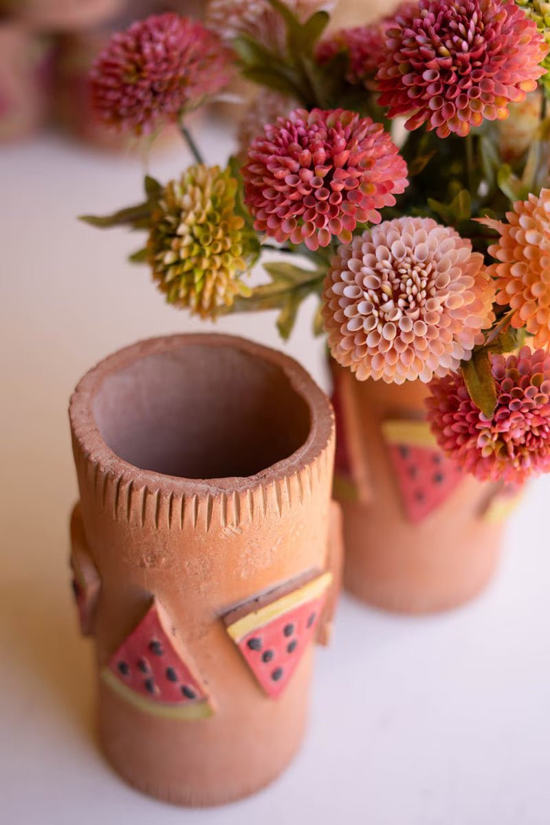 Clay Watermelon Decorative Vase - Che Cose Belle