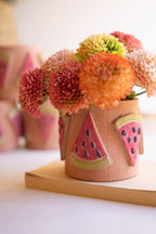 Clay Watermelon Decorative Vase - Che Cose Belle