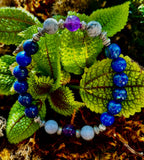 Clear Mind Mental Clarity Bracelet – Howlite, Lapis & Amethyst - Che Cose Belle