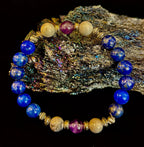 Clear Mind Mental Clarity Bracelet – Howlite, Lapis & Amethyst - Che Cose Belle