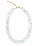 Clear Quartz Bead Necklace - Che Cose Belle