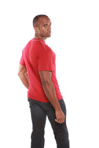Clearance Men's Bamboo Short Sleeve Contrast Stitch T-Shirt - Che Cose Belle