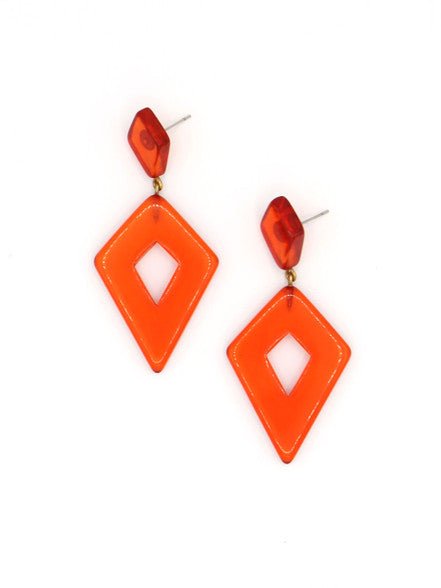 Clementine Rhombus Earrings - Che Cose Belle