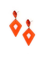 Clementine Rhombus Earrings - Che Cose Belle