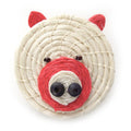 Clever Piggy Lidded Basket - Che Cose Belle