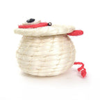 Clever Piggy Lidded Basket - Che Cose Belle