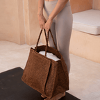 Clipa (XXL) Raffia Beach Yoga Tote Bag - Che Cose Belle