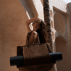 Clipa (XXL) Raffia Beach Yoga Tote Bag - Che Cose Belle