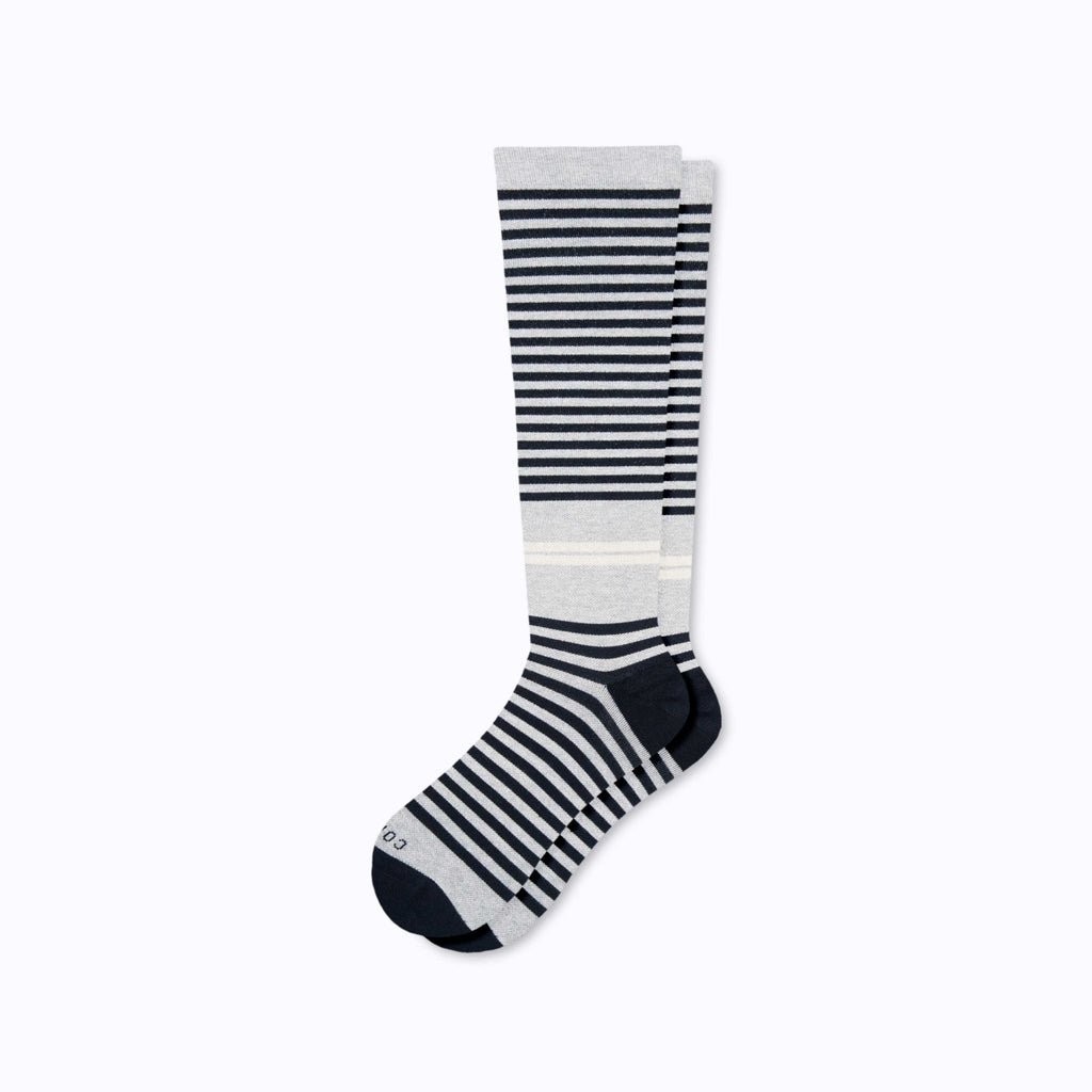 CloudCotton Compression Socks - Black/Grey - Che Cose Belle