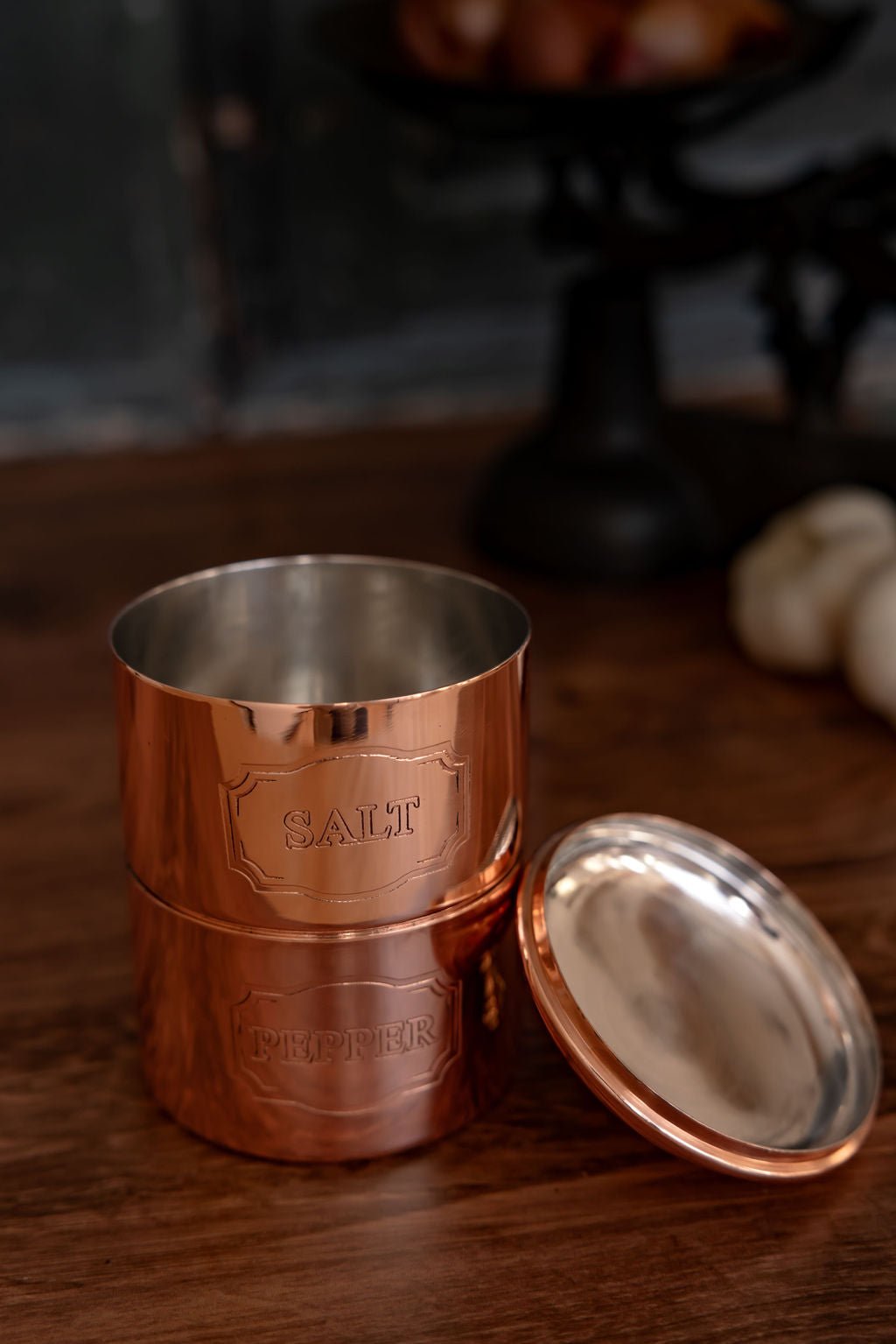 CMK Vintage Inspired Salt & Pepper Cellar - Che Cose Belle