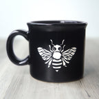 Bee Camp Mug - made in USA ceramic