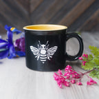 Bee Camp Mug - made in USA ceramic