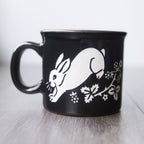 Rabbit Camp Mug - Dishwasher-Safe, Microwave-Safe
