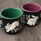 Rabbit Camp Mug - Dishwasher-Safe, Microwave-Safe