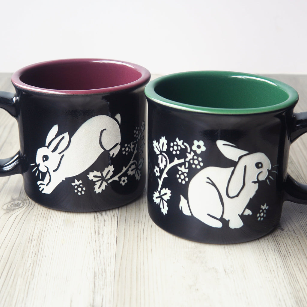 Rabbit Camp Mug - Dishwasher-Safe, Microwave-Safe