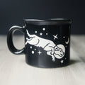 Space Dog Camp Mug - made in USA ceramic