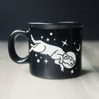 Space Dog Camp Mug - made in USA ceramic