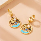 Coastal Magic Turquoise Earrings - Che Cose Belle