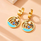 Coastal Magic Turquoise Earrings - Che Cose Belle