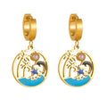 Coastal Magic Turquoise Earrings - Che Cose Belle