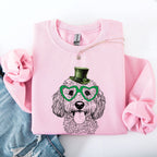 Cockapoo, Adorable Dog, St Patrick's Day, Lucky, Irish Sweatshirt - Che Cose Belle