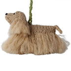 Cocker Spaniel Dog Hand Knit Christmas Ornament Arcadia Home