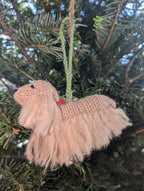 Cocker Spaniel Dog Hand Knit Christmas Ornament Arcadia Home - Che Cose Belle