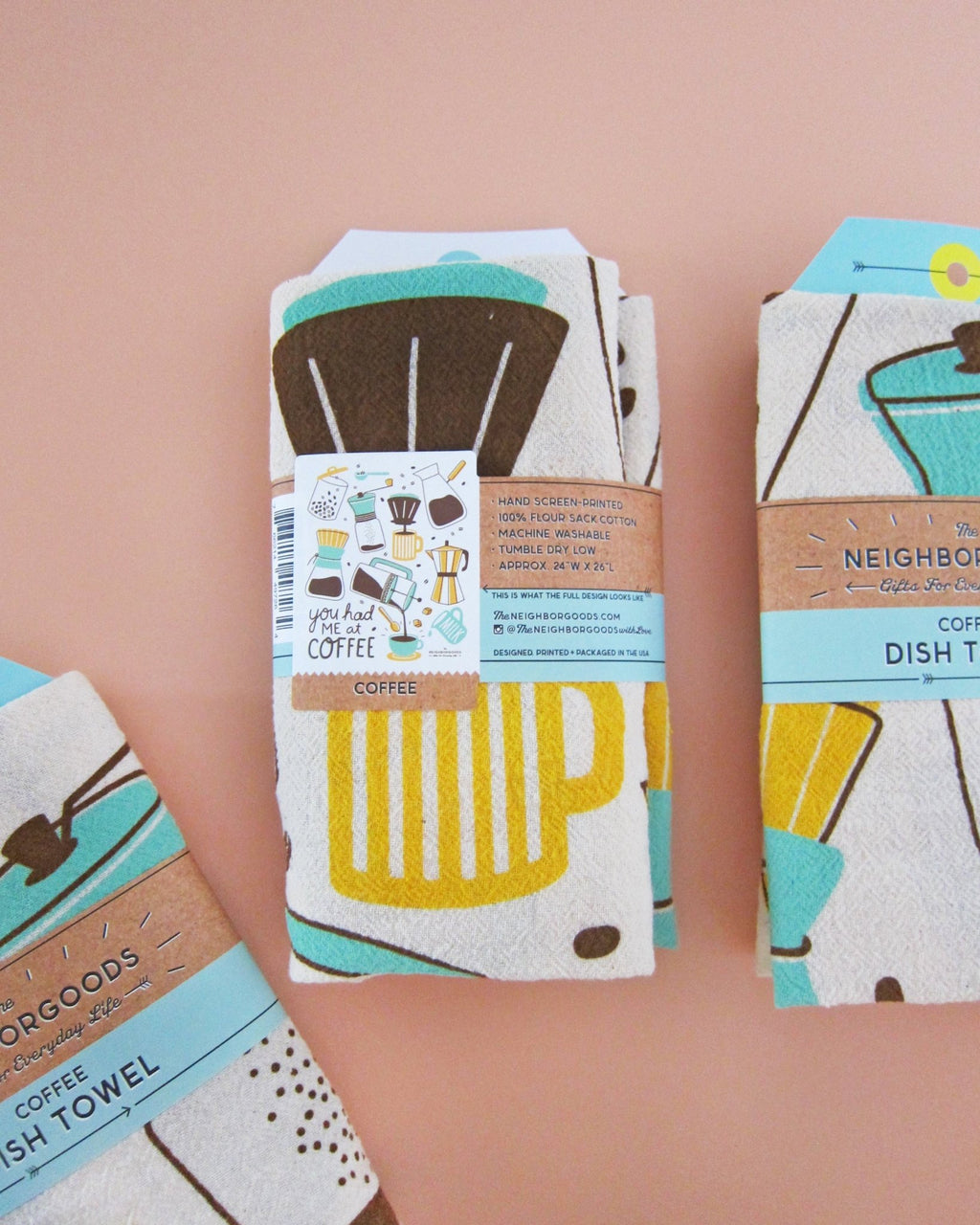 Coffee Dish Towel - Che Cose Belle