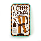 Coffee Espresso Sardine Tin Soy Candle - Che Cose Belle