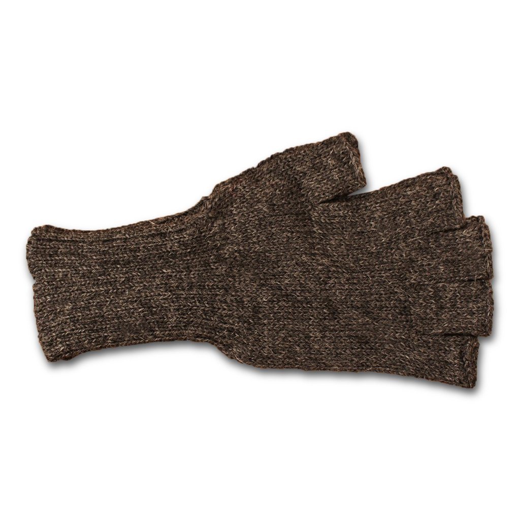 Colorful 100% Alpaca Fingerless Knit Alpaca Gloves - Che Cose Belle