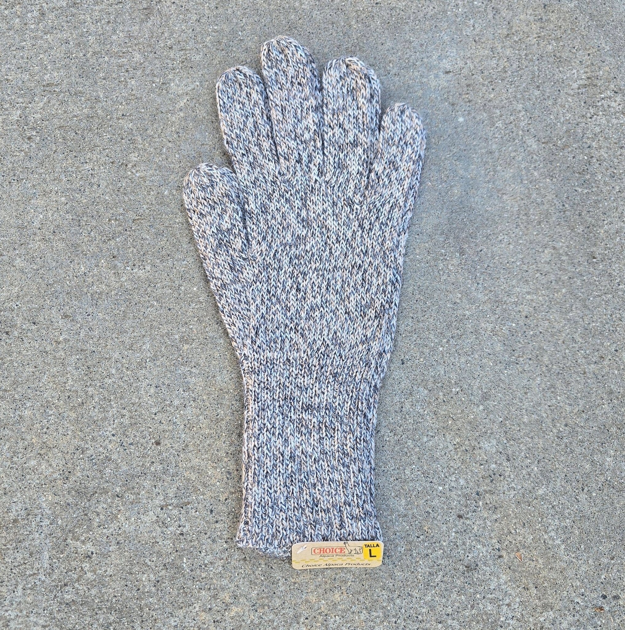 Colorful 100% Alpaca Full Fingered Knit Alpaca Gloves - Che Cose Belle