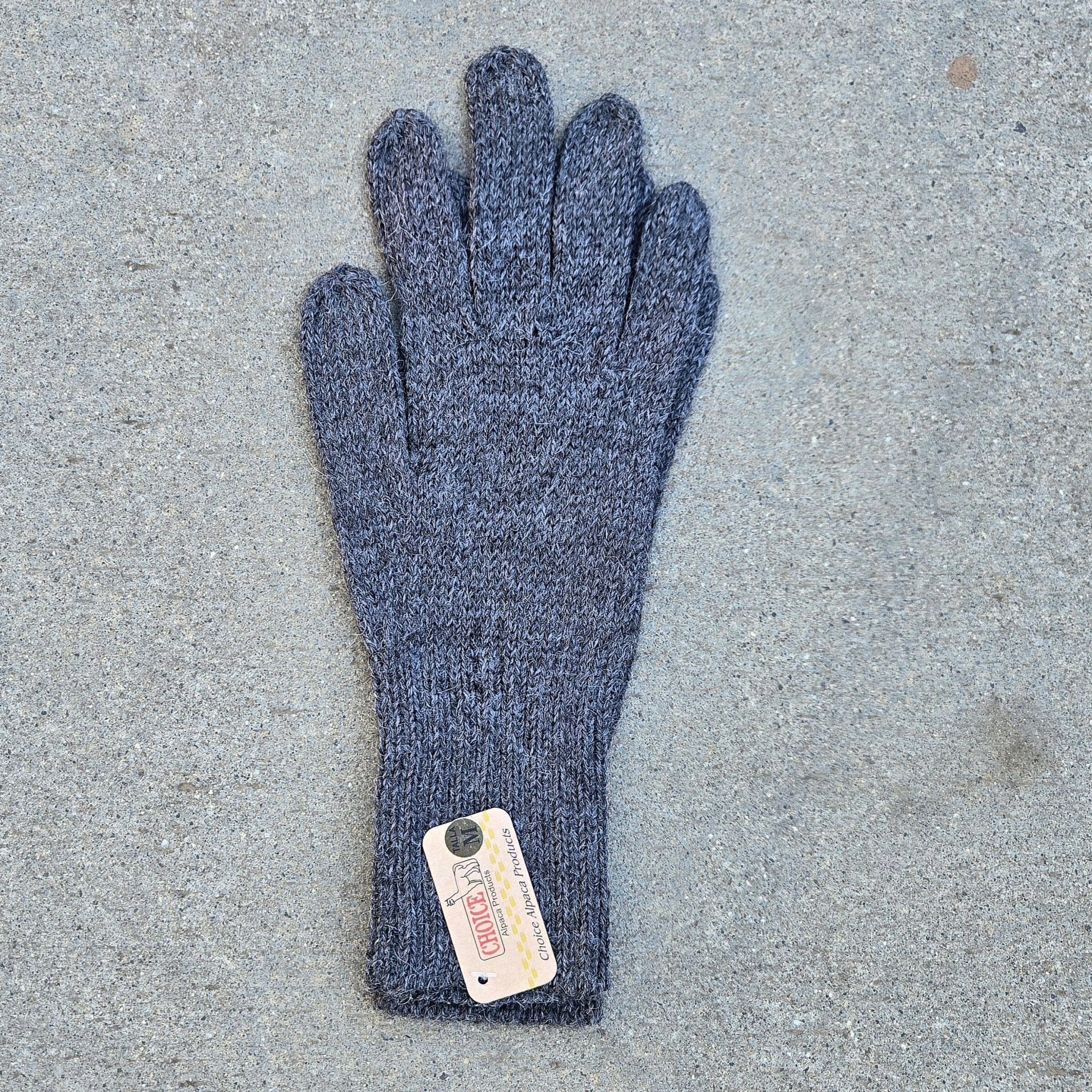 Colorful 100% Alpaca Full Fingered Knit Alpaca Gloves - Che Cose Belle