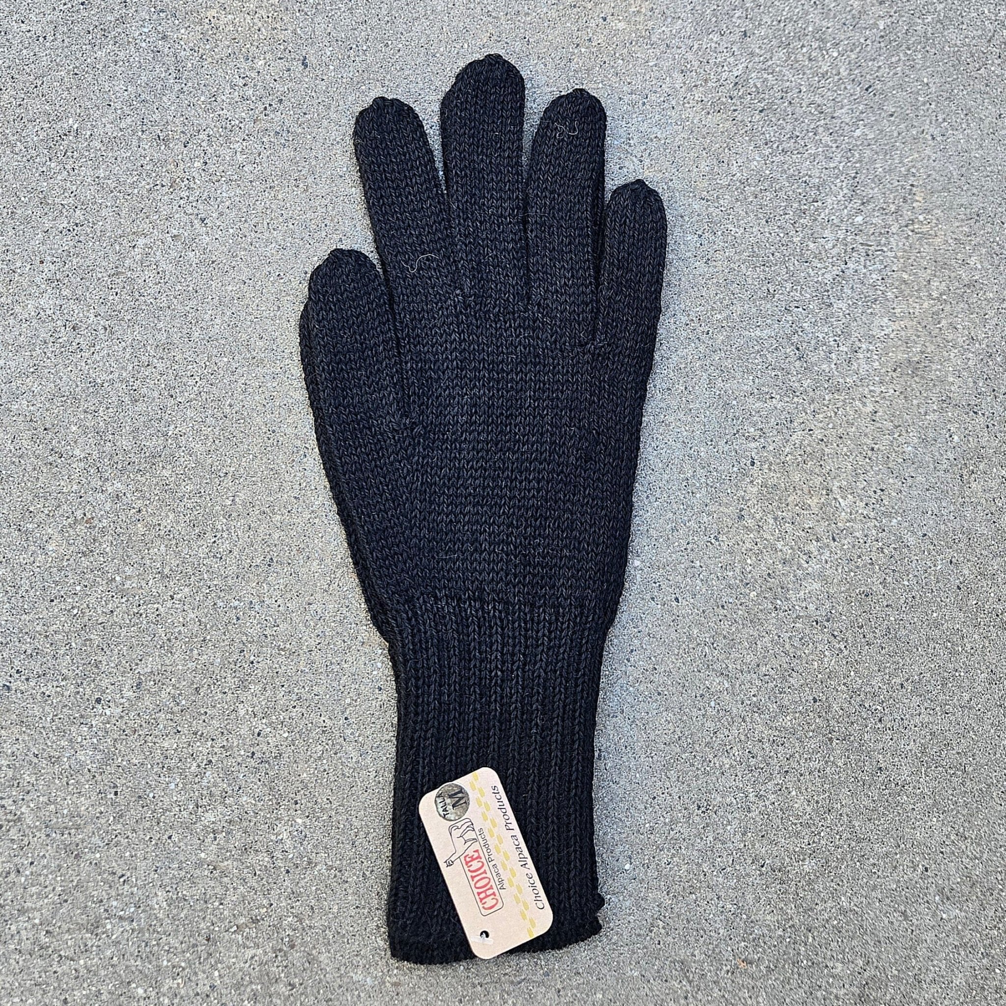 Colorful 100% Alpaca Full Fingered Knit Alpaca Gloves - Che Cose Belle