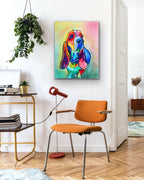 Colorful Basset - Art Prints - Che Cose Belle