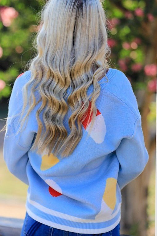 Colorful Capsule Pattern Cardigan - Che Cose Belle