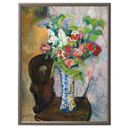 Colorful Flowers in Ornate Vase - Che Cose Belle