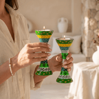 Colorful Handmade Candle Holder – Premium Short Series - Che Cose Belle