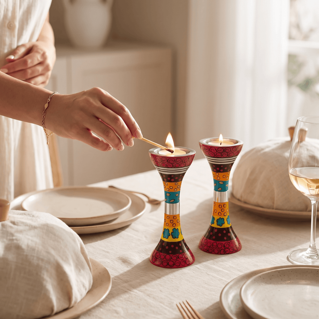 Colorful Handmade Candle Holder – Premium Short Series - Che Cose Belle