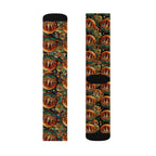 Colorful Sublimation Socks with Artistic Design - Unique Gift for Art Lovers