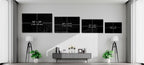 Colorful Zebras Glass Wall Art - Che Cose Belle