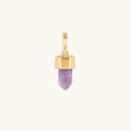 Comfort and Calm - Amethyst Pointer Charm - Che Cose Belle