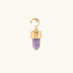 Comfort and Calm - Amethyst Pointer Charm - Che Cose Belle