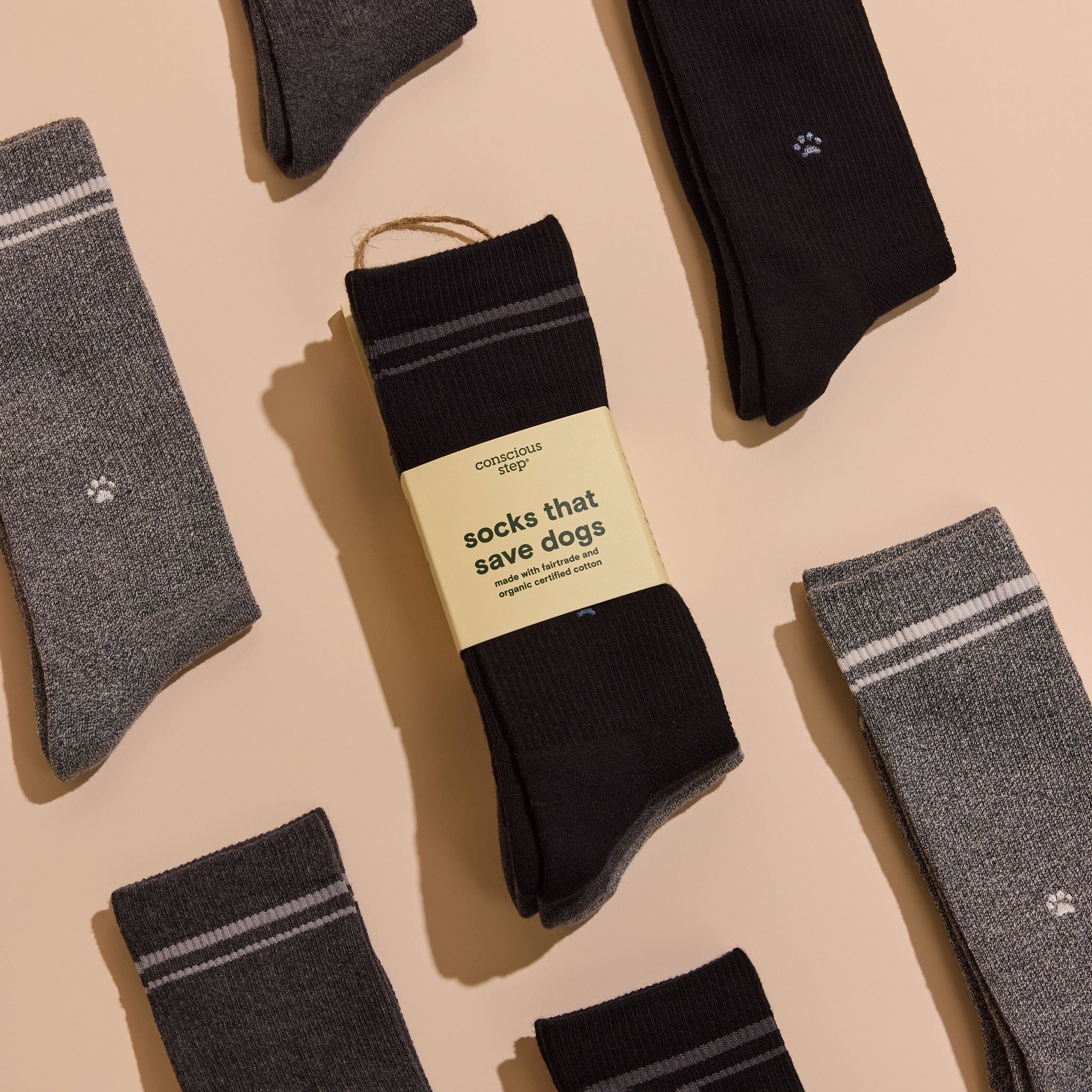 Comfort Crew Socks that Save Dogs - Che Cose Belle